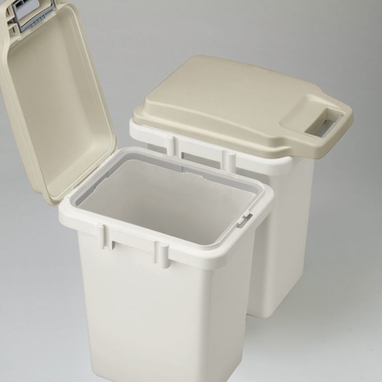  мусорная корзина крышка имеется запах утечка предотвращение one рука прокладка бледный 70JS W38.1*D51.7*H67 RSD-72 модный кухня 70 литров минут другой белый 
