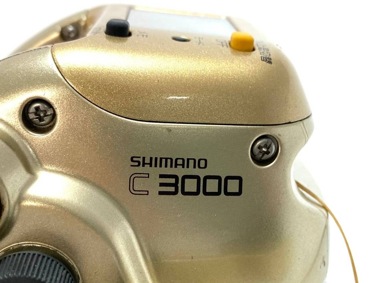 【ジャンク品】SHIMANO/シマノ 小船 SLS C3000 電動リール 釣り具 フィッシング用品 (45943S4)_画像5