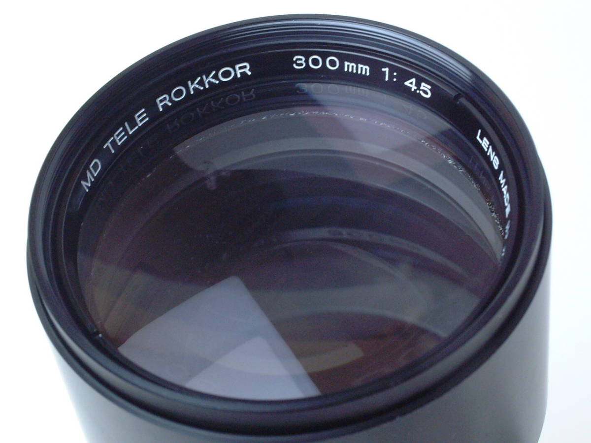 MINOLTA New MD TELE ROKKOR 300mm F4.5 (実用中古) for SR/MDマウント_画像3