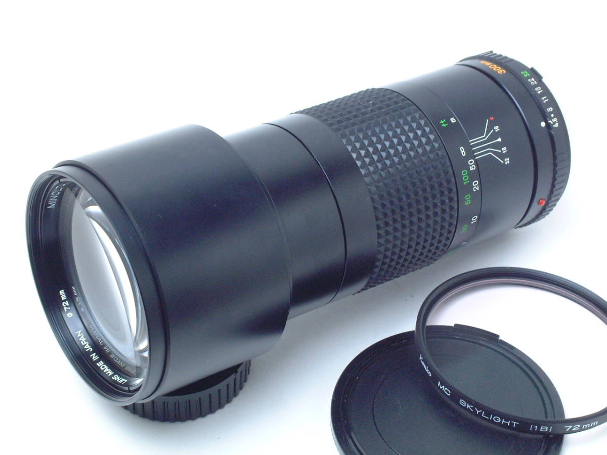 MINOLTA New MD TELE ROKKOR 300mm F4.5 (実用中古) for SR/MDマウント_画像1