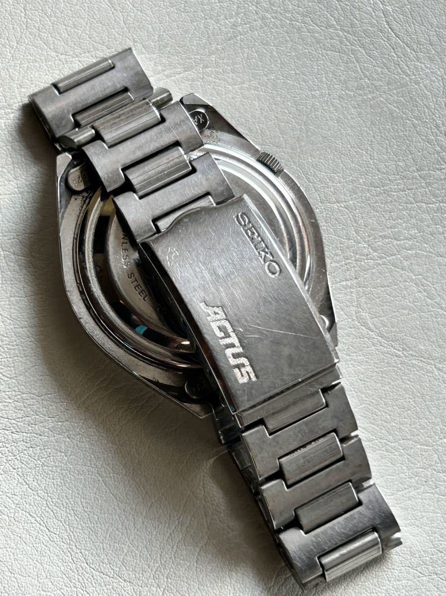 SEIKO セイコー CANONアクタス1977年家庭平和賞刻印 ジャンク_画像3