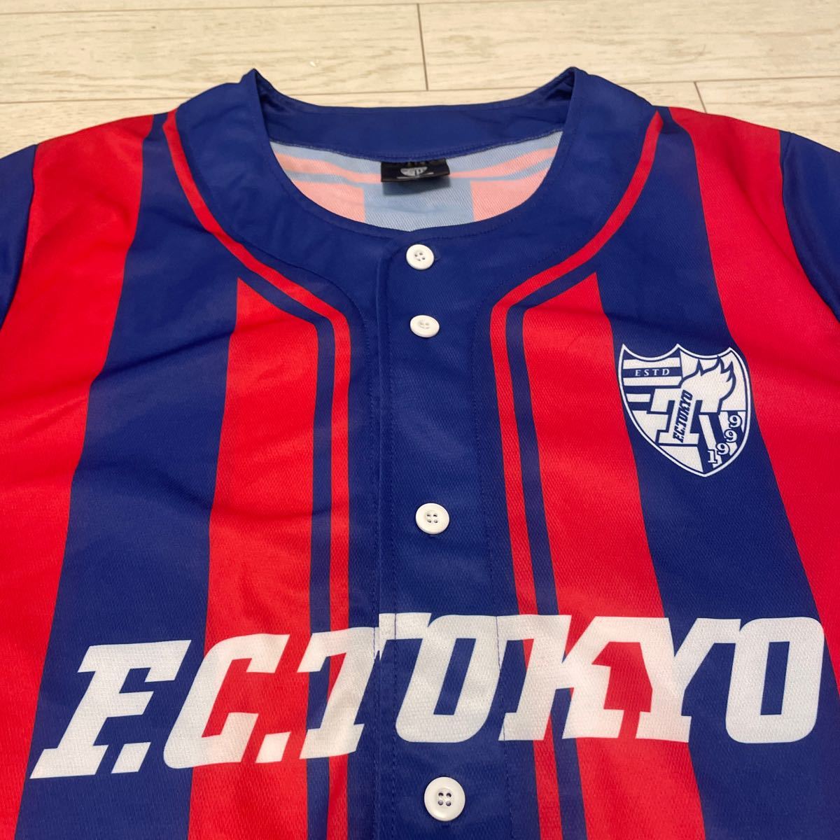 FC東京 #12ベースボールシャツ サイズF_画像4