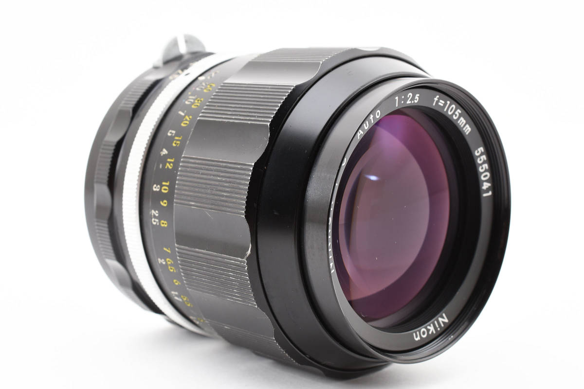 ★美品★完動品★ Nikon NIKKOR-P・C Auto 105mm F2.5　　　 #K2484_画像3