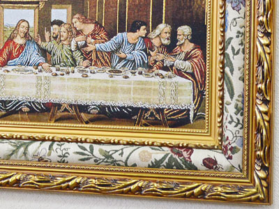 額絵 レオナルド・ダ・ヴィンチ 最後の晩餐 クリスマス プレゼント 誕生日 クリスマスインテリア 壁掛け 絵画 「最後の晩餐」_画像4