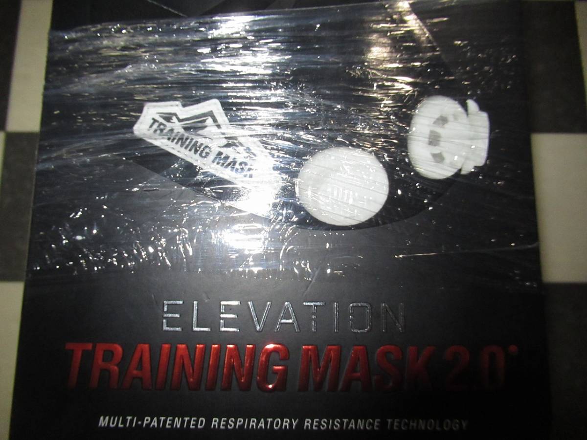★ELEVATION★新品 TRAINING MASK2.0/トレーニングマスク2.0 Sサイズ ブラック 呼吸筋強化デバイスの画像9