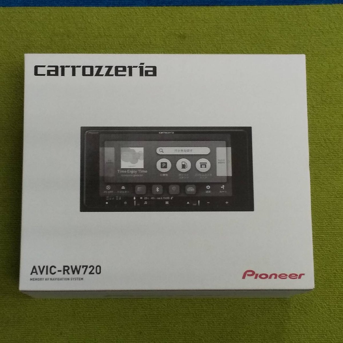 送料無料【Carrozzeria】カロッツェリア♪新品 7型 Pioneer パイオニア　カーナビゲーション 楽NAVI AVIC-RW720♪DVD視聴OK☆長野大橋店_画像1