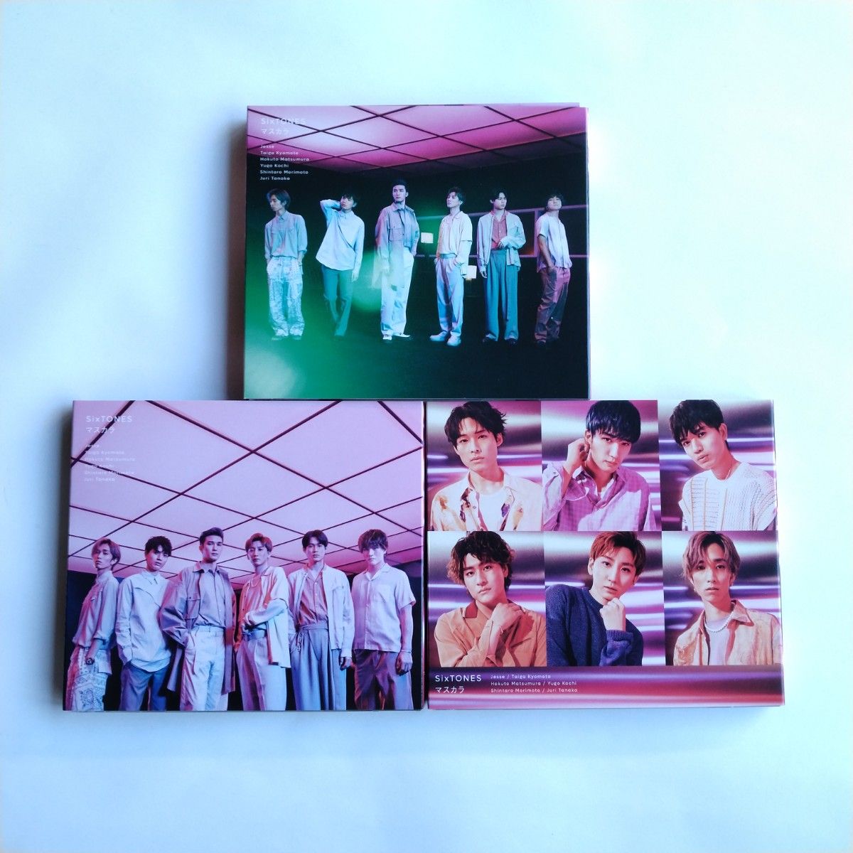 SixTONES CD DVD マスカラ 3形態 初回盤 A B 通常盤 セット SixTONES CD DVD マスカラ 3形態 初回盤 A B 通常盤 セット
