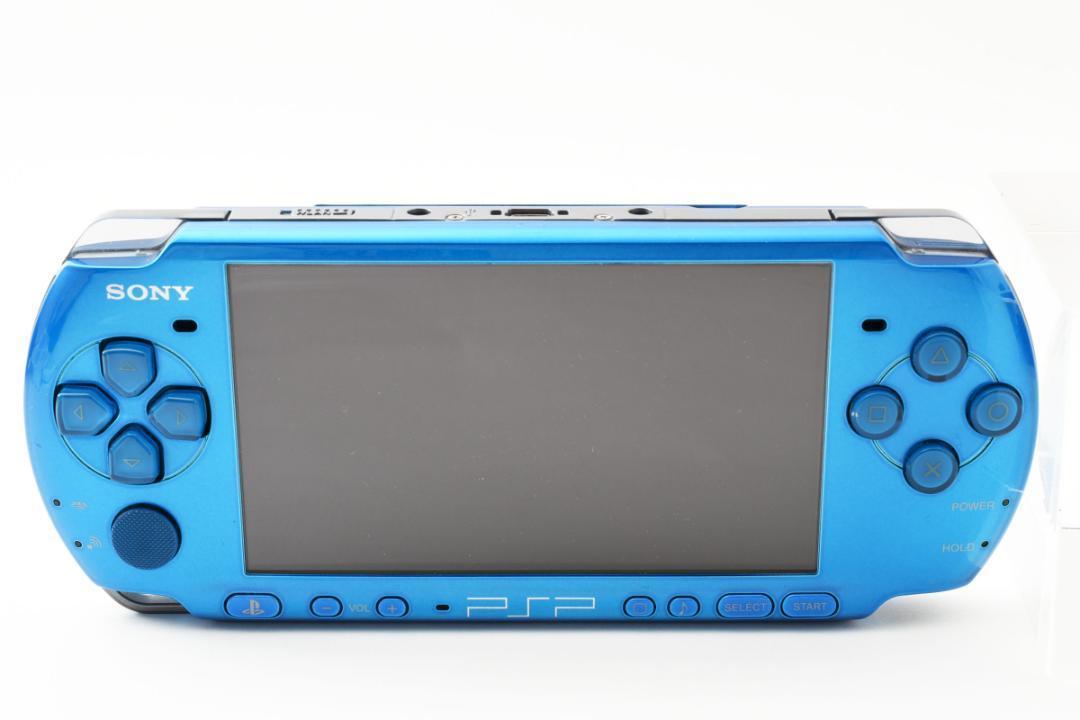 【G0186】完品 美品 PSポータブル PSP3000 バイブラントブルーの画像2