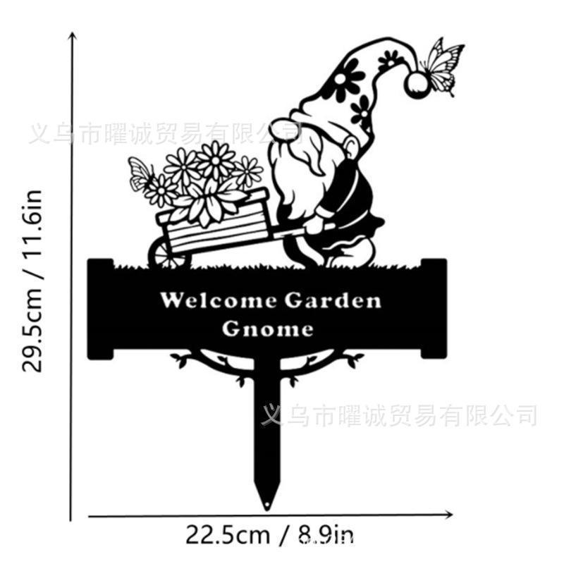 ガーデンオブジェ　2点セット　小人　装飾 　ガーデニング雑貨 園芸用品　猫_画像3