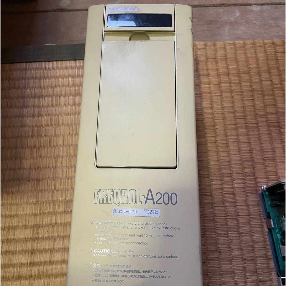 未確認」MITSUBISHI三菱インバータFR-D720-1.5K|電材、配電用品 未確認」MITSUBISHI三菱インバータFR-D720-1.5K|電材、配電用品