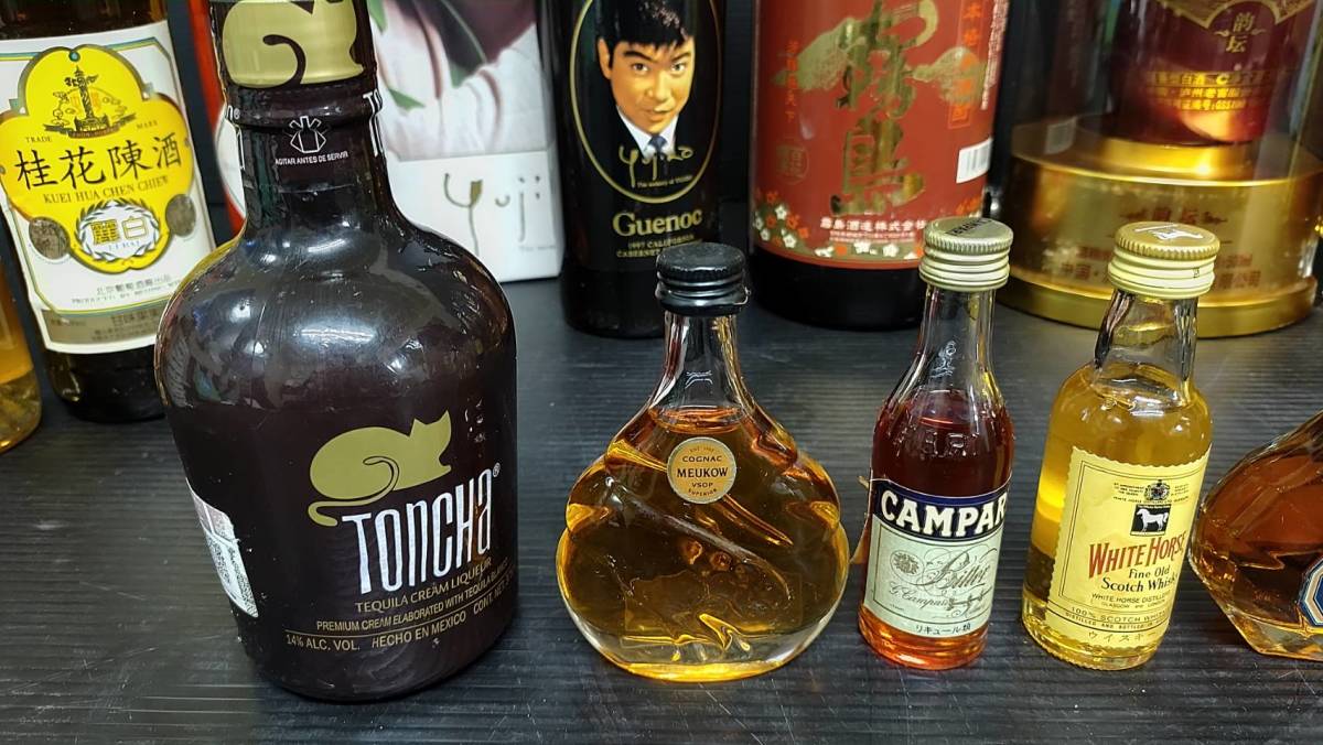 小海195 お年玉 福袋 新春 お値打ち アルコール飲料まとめ CAMUS COGNAC ブランデー GRANDA WHITE HORSE ウイスキー お酒は20歳から_画像4