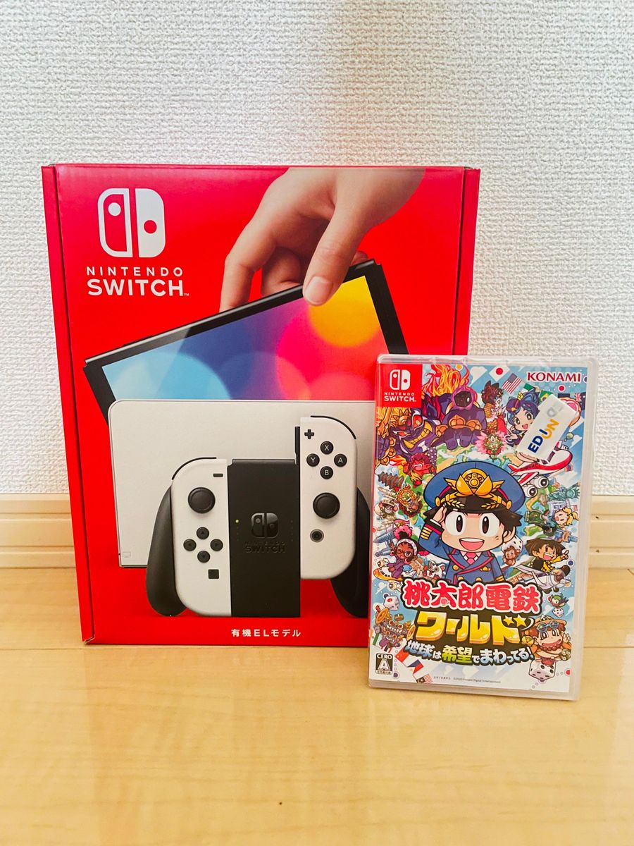 新品未開封　任天堂スイッチ　Nintendo Switch本体 有機EL 桃鉄