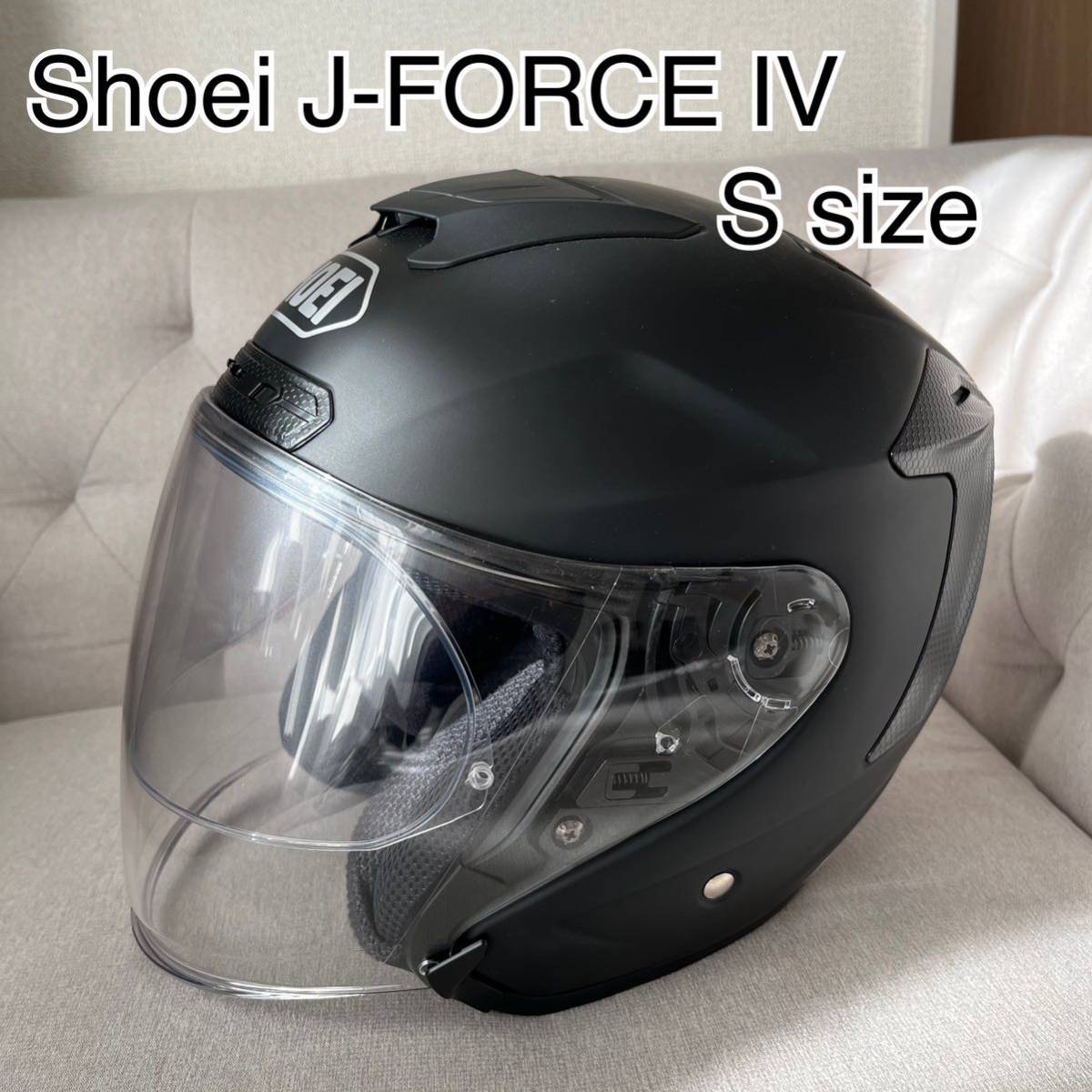 Shoei J-FORCEⅣ Sマットブラック _画像1