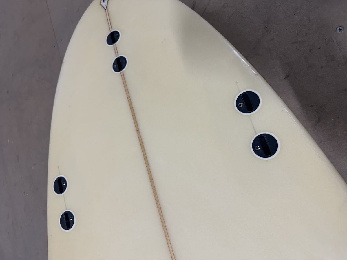 名匠DICK BREWER surfboard ディックブリューワー　本人シェイプ　セミガン　6.2 激レア　当時物　中古　ヴィンテージ サーフボードハワイ_画像6