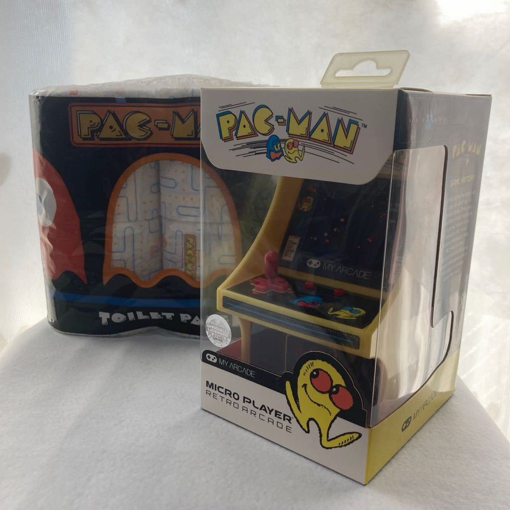 送料込新品未開封未使用MY ARCADEマイアーケードPACMANパックマンMICROPLAYERRETROARCADEレトロアーケードおまけ付きナムコnamco_画像1