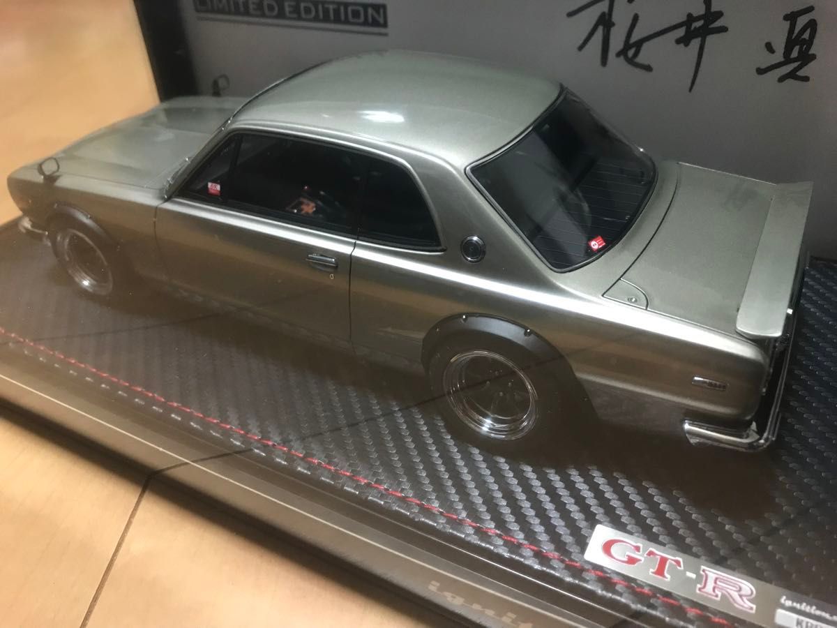 WEB限定 1/18 Nissan Skyline 2000 GT-R (KPGC10) With Engine【IG1768】