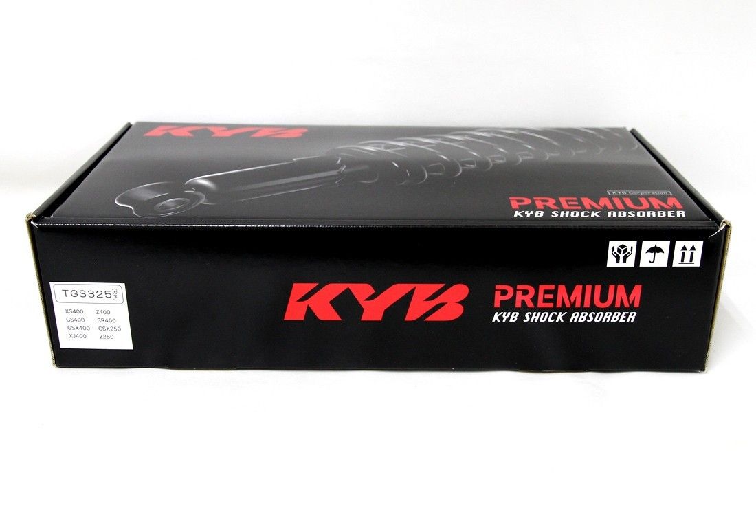 カヤバ(KYB) TGS325 (2本SET) リアGASショック SR400/SR500 カヤバ(KYB) TGS325 (2本SET) リアGASショック SR400/SR500