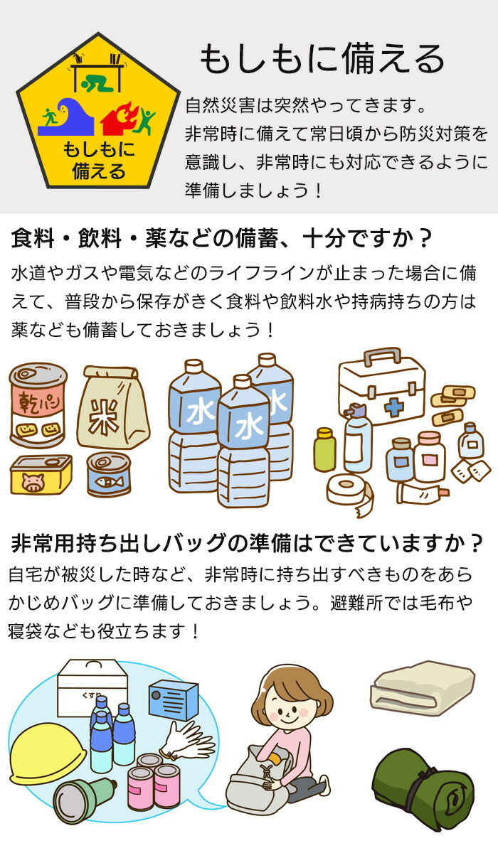 防災セット 24点 A4サイズ 帰宅難民 災害備蓄用 地震 震災 対策 防災グッズ 簡易トイレ 保存水 保存食 懐中電灯 非常用 M5-MGKNKG00003_画像2