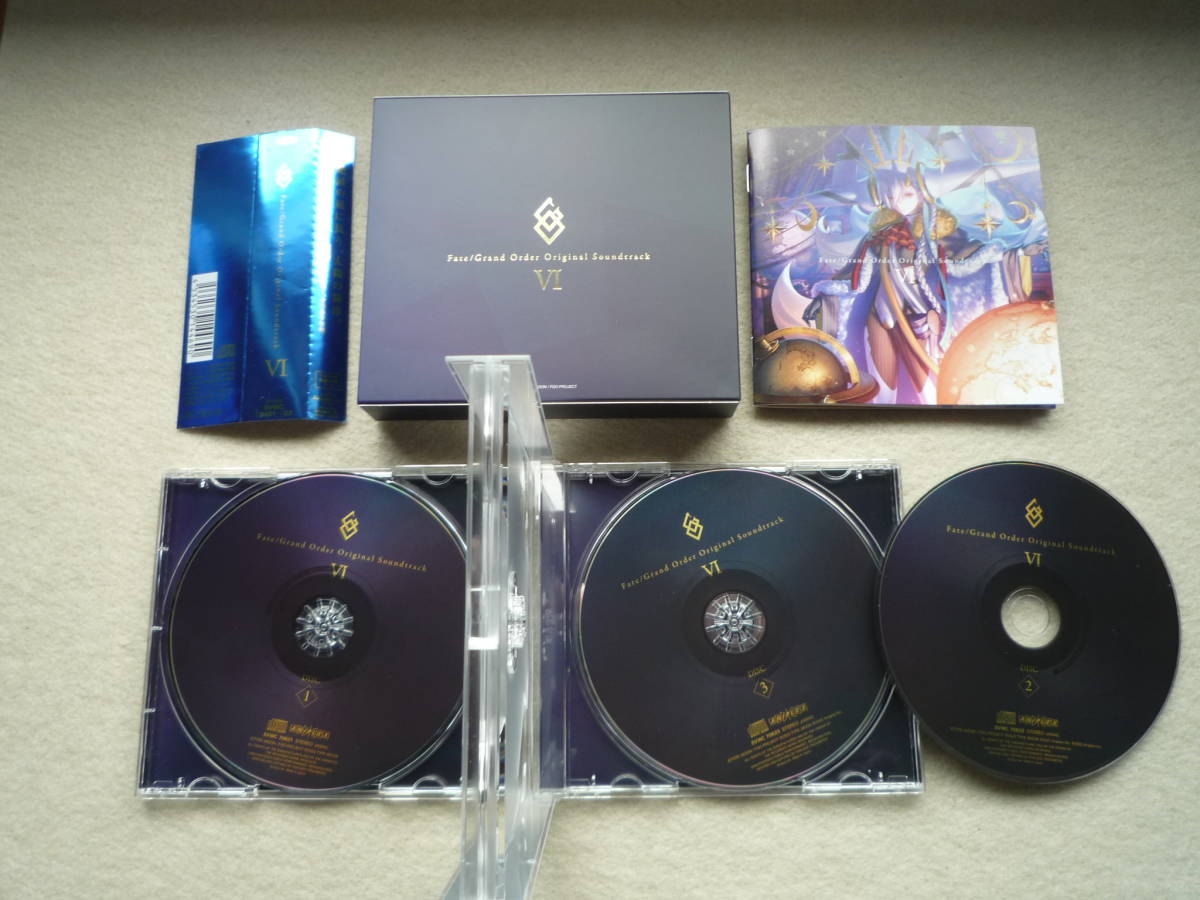 Fate/Grand Order　アルバム　Original Soundtrack Ⅵ　初回仕様　3CD_画像2