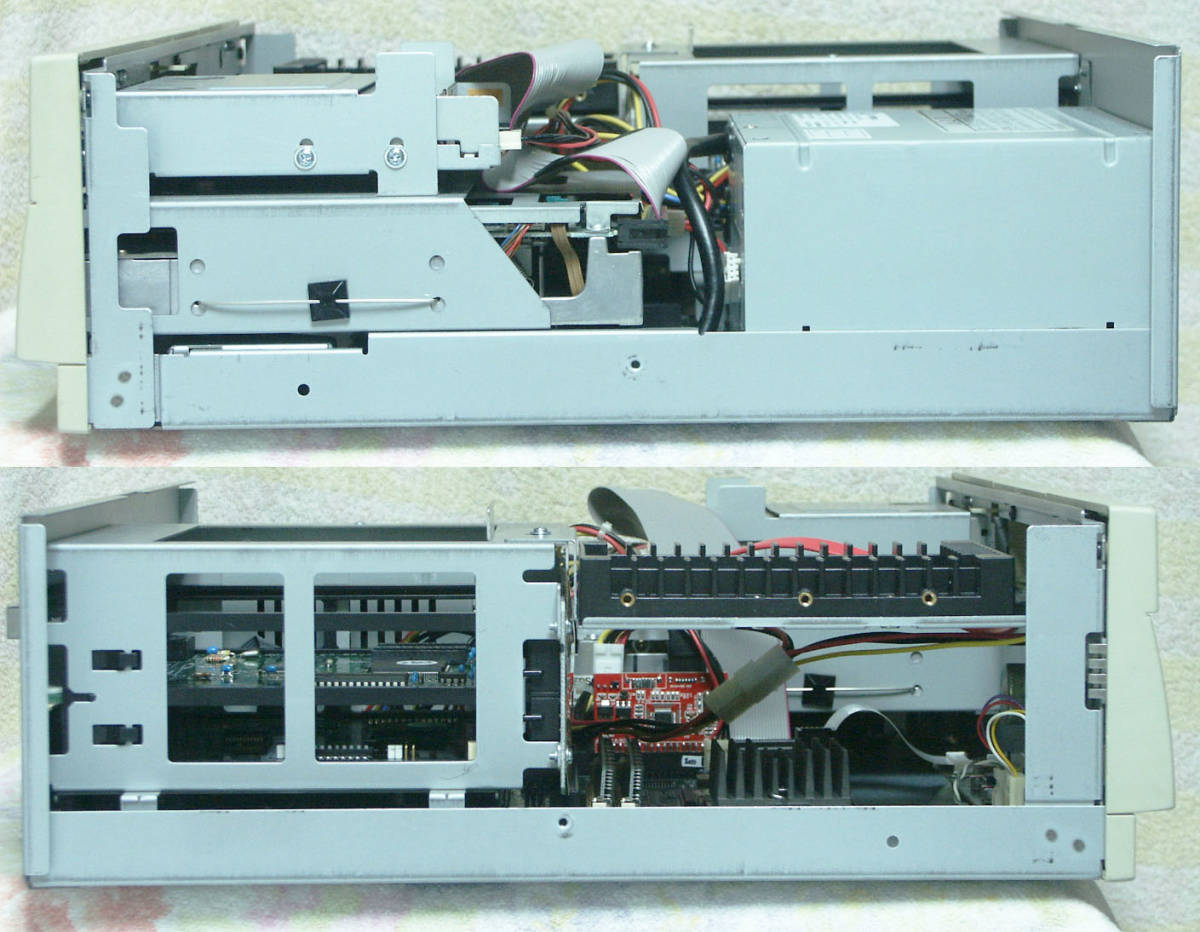 【新春セール】 完全整備品 PC-9821Xe10 ( AmDX4 / 32MB / 4.3GB / FDD-3.5x1,5.25x1 / SCSI / LAN) ソリッドコンデンサ - 16_製品内部２(現品の写真です)