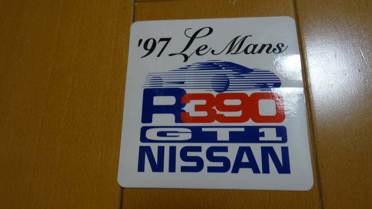 ★☆日産1997「Le Mans R390GT1」当時ものステッカー☆★_画像1