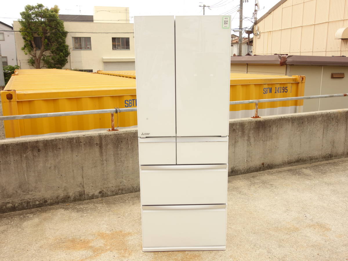 38500円 【中古】K◇三菱 冷蔵庫 600L 2020年 6ドア ガラスドア 38500円 【中古】K◇三菱 冷蔵庫 600L 2020年 6ドア ガラスドア
