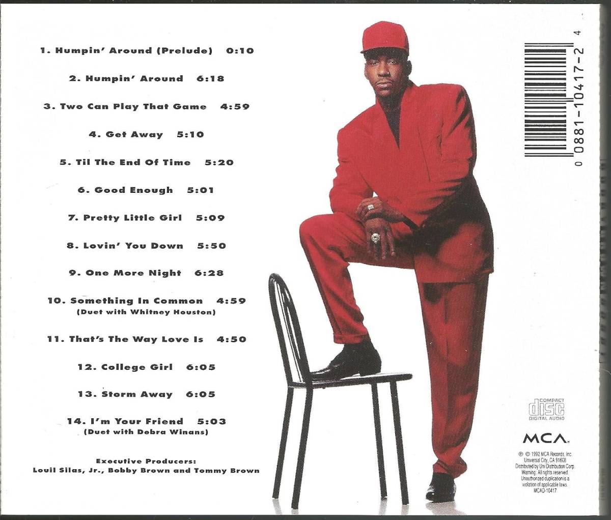Bobby ボビー・ブラウン 輸入盤CD_画像2