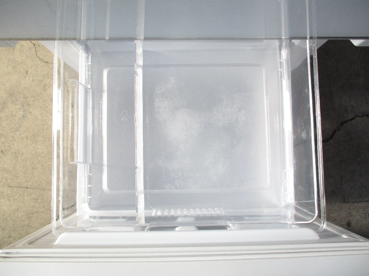◎Hisense ハイセンス 2ドア ノンフロン冷凍冷蔵庫 134L HR-G13B-W ホワイト 2020年製 直接引取OK w152_画像6