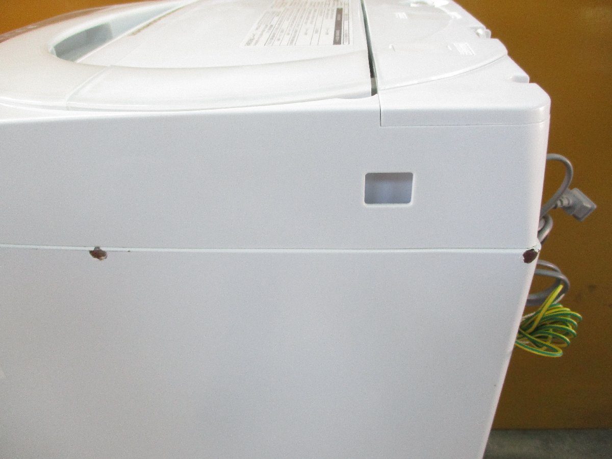 ◎SHARP シャープ 全自動洗濯機 7kg 簡易乾燥機能付き 穴なし槽 抗菌/防カビ加工 ES-GE7C-W ホワイト 2019年製 直接引取OK w1253_画像2