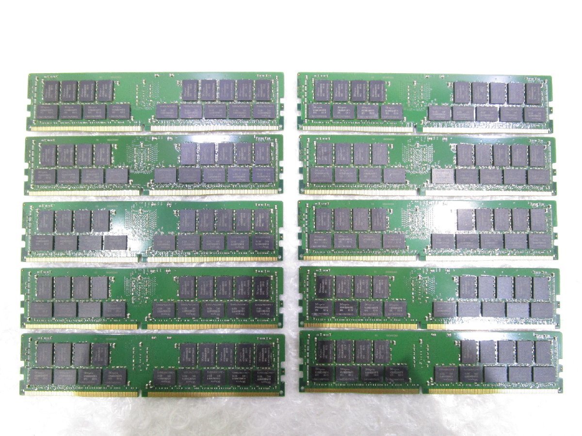★SK hynix HMA84GR7AFR4N-VK 32GB 10枚セット 合計320GB PC4-2666V-RB2-11 DDR4 メモリ ジャンク w13015_画像4