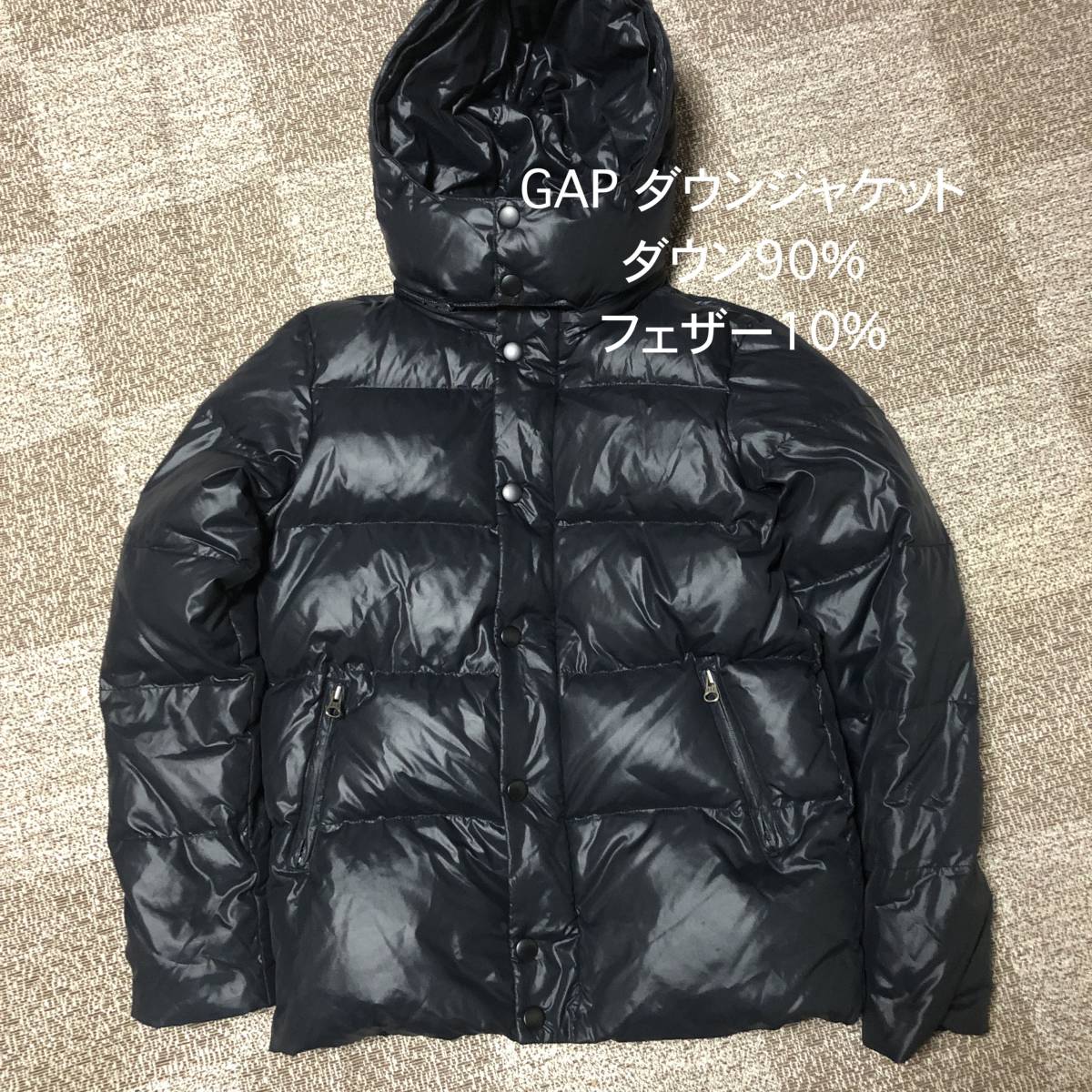 GAP ギャップ ダウンジャケット 肉厚 光沢 ダウン90%フェザー10 GAP ギャップ ダウンジャケット 肉厚 光沢 ダウン90%フェザー10