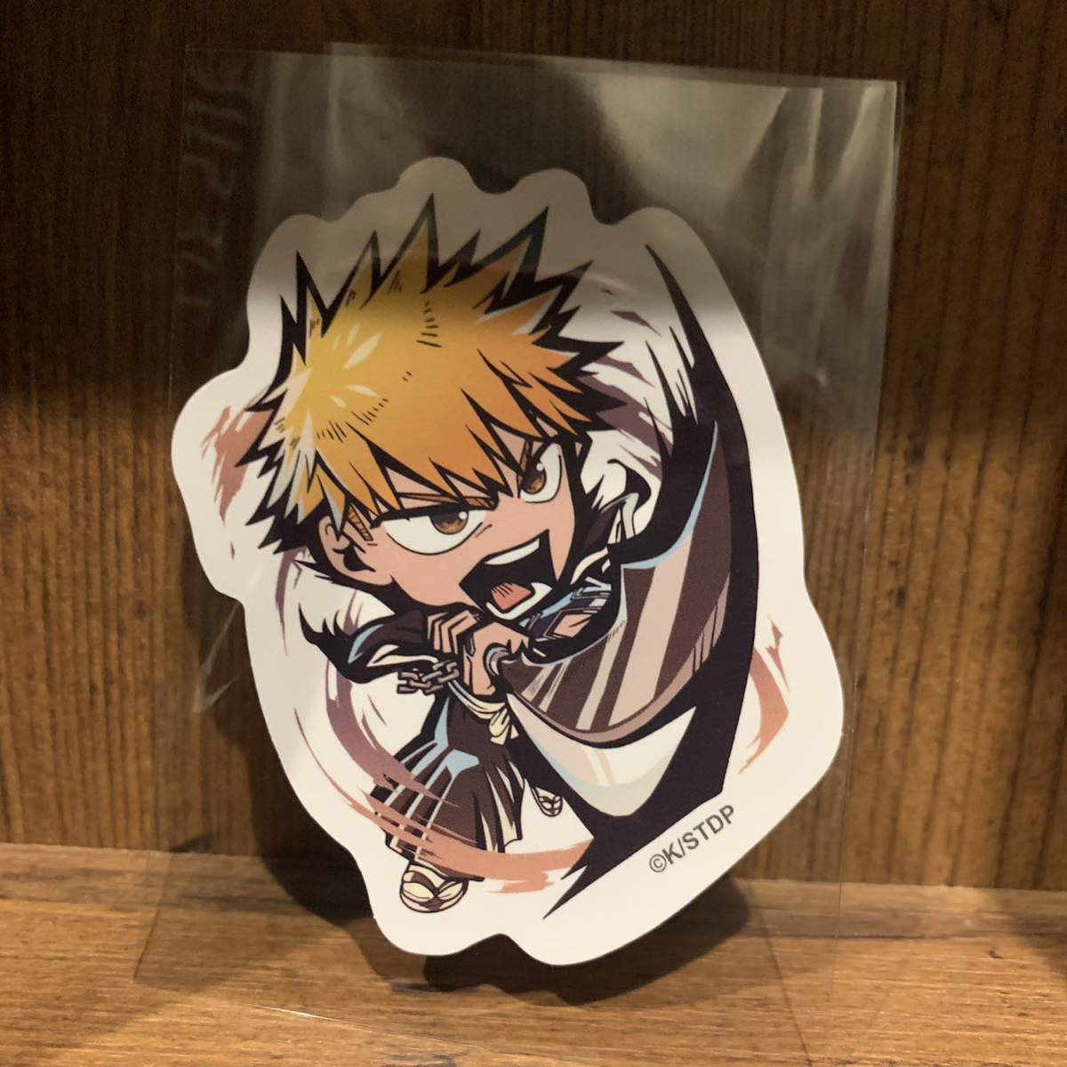 BLEACH イートゥーンダイカットステッカー ジャンプフェスタ24 黒崎一護_画像1