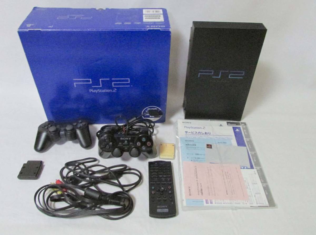 PS2 本体 箱付 プレイステーション２ scph-18000_画像1