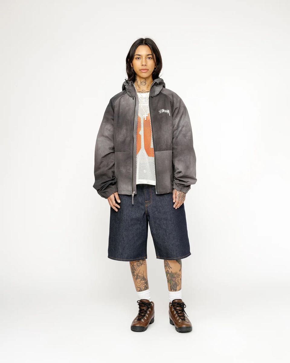 Lサイズ STUSSY BEACH SHELL WAVE DYE Black ステューシー Lサイズ STUSSY BEACH SHELL WAVE DYE Black ステューシー