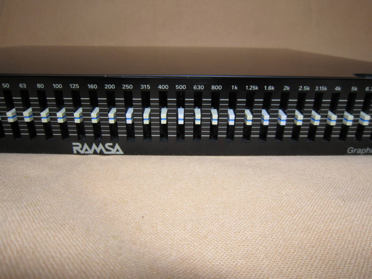 RAMSA(Panasonic) WZ-9311　グラフィックイコライザー　動作品_画像3