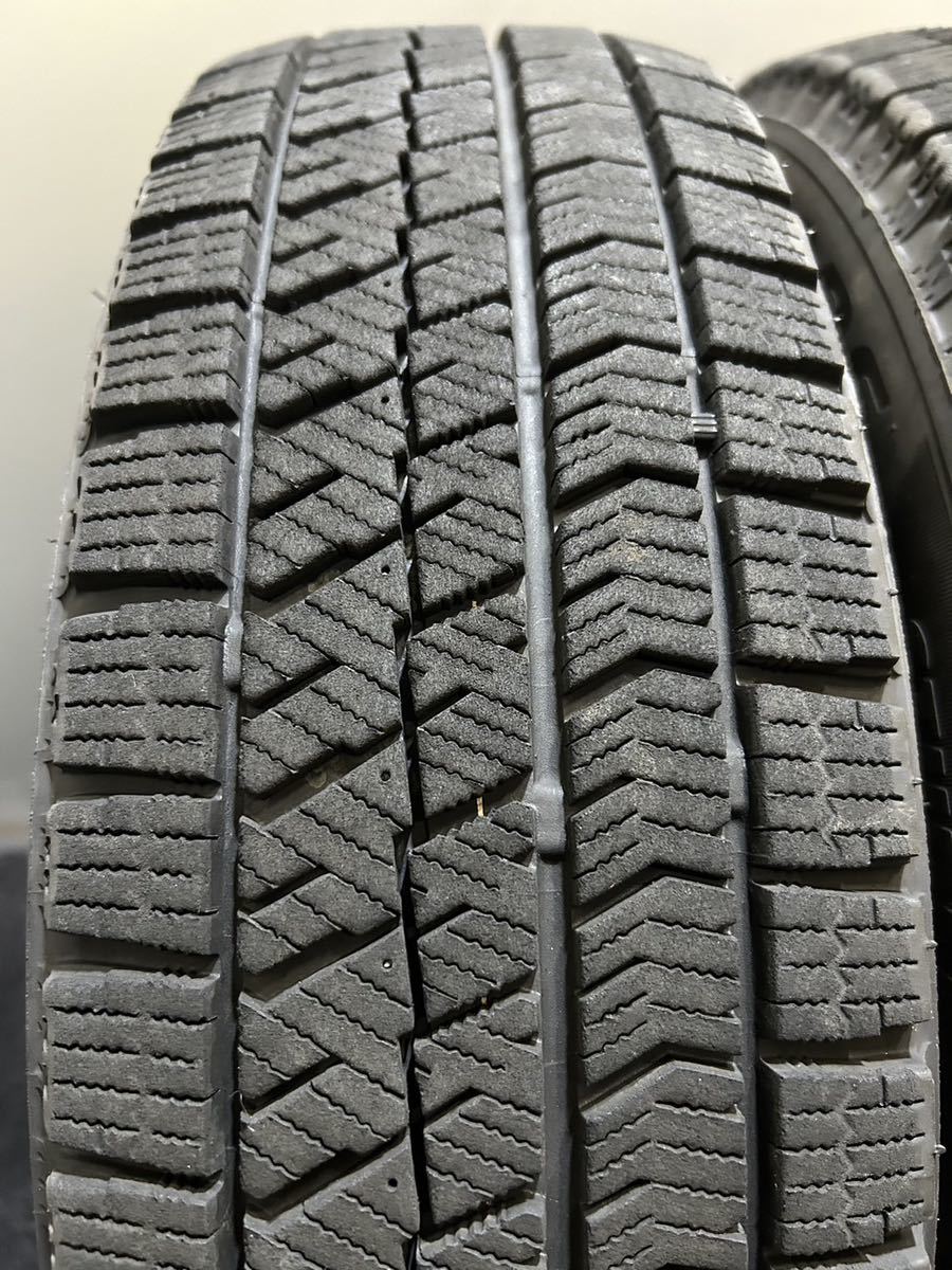 165/70R14 BRIDGESTONE/VRX2 22年製 キャロウィン 14インチ 5J ＋39 100/114.3 4H スタッドレス 4本 ヴィッツ (南2-E647)_画像6