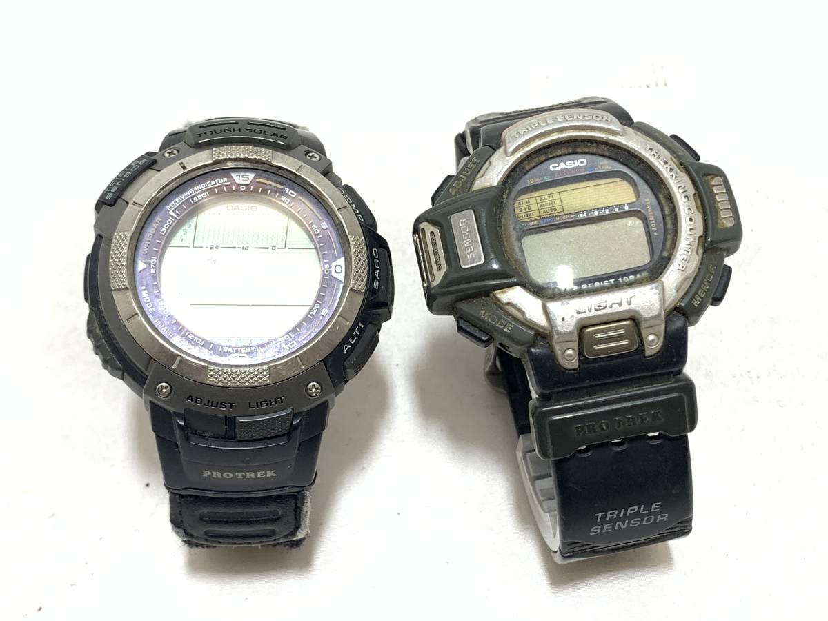 カシオ プロトレック CASIO PRO TREK 2点セット PRT-60 PRW-1100BJ 005JLHC57_画像1