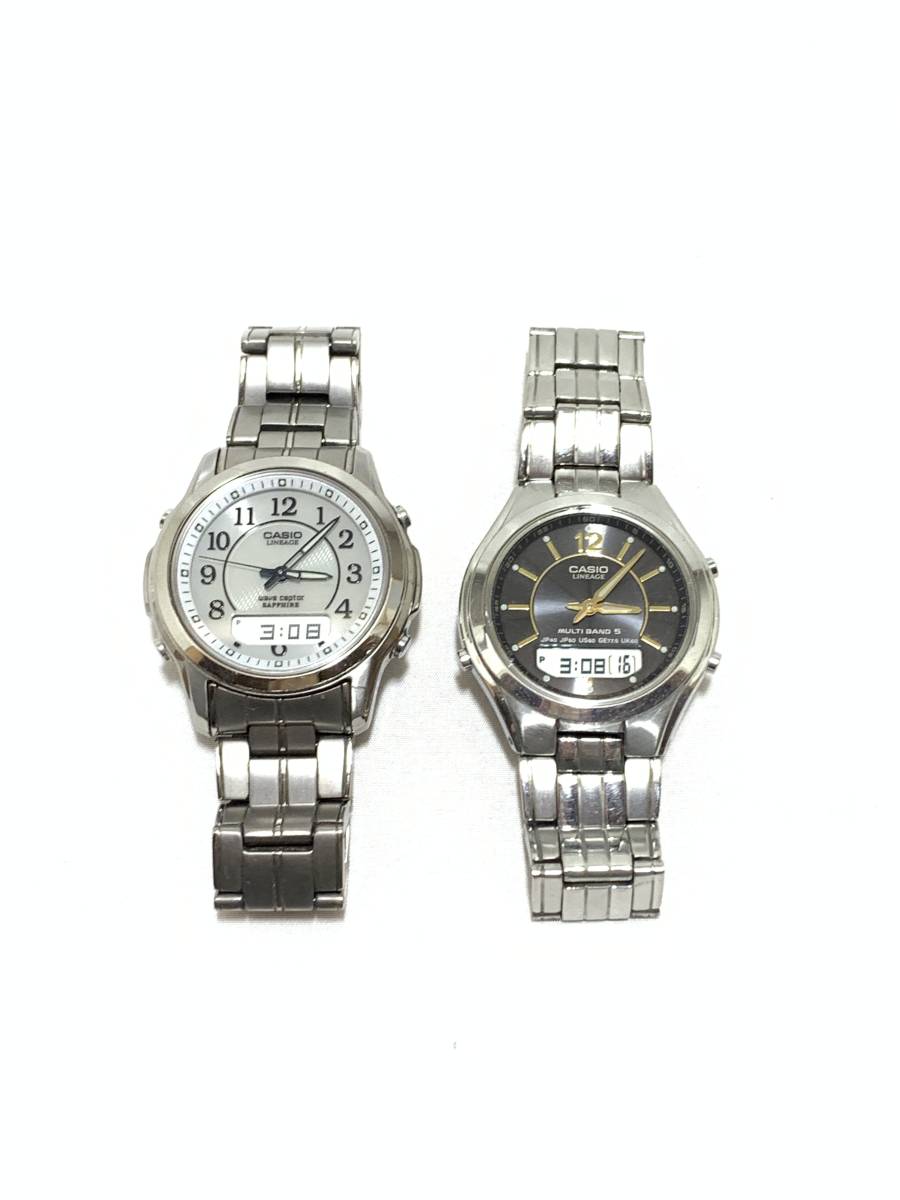 【稼働品】カシオ リニエージ CASIO LINEAGE LCW-1000T・LCW-M200 2点セット 003JIHC09_画像1