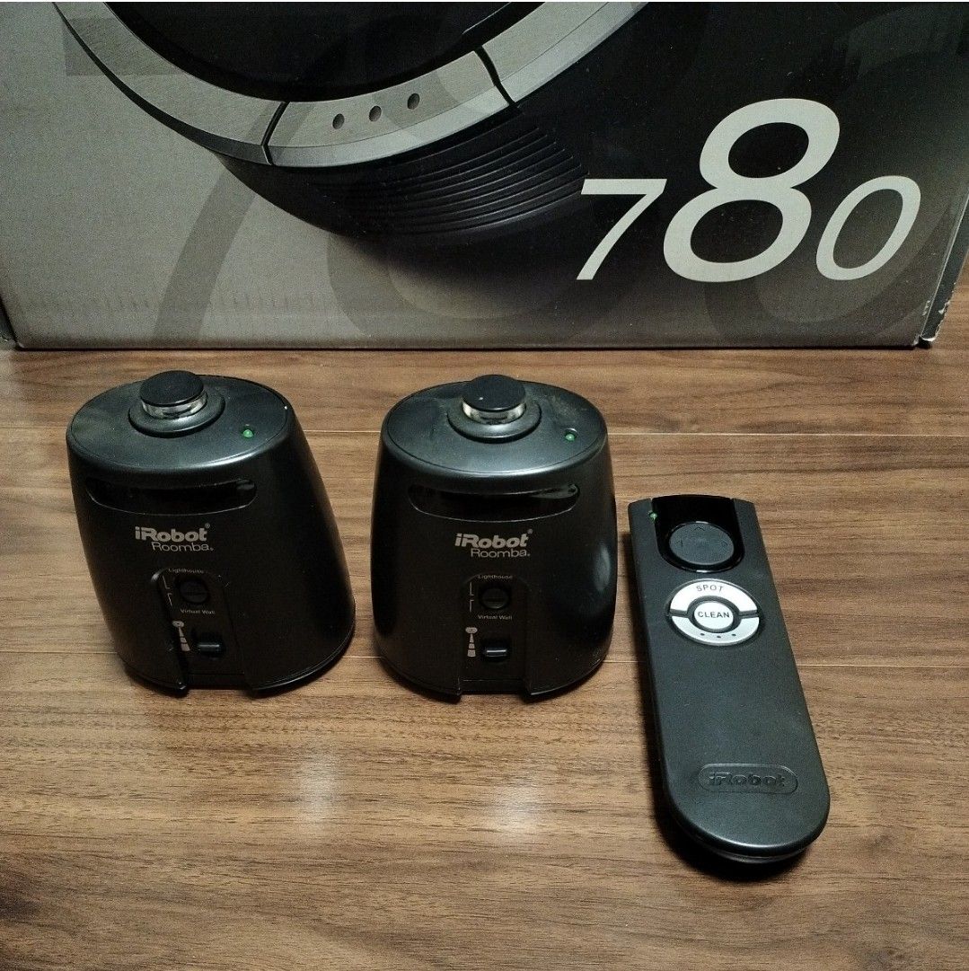 【未使用】ルンバ　リモコン＆お部屋ナビ２個 Roomba 780 iRobot
