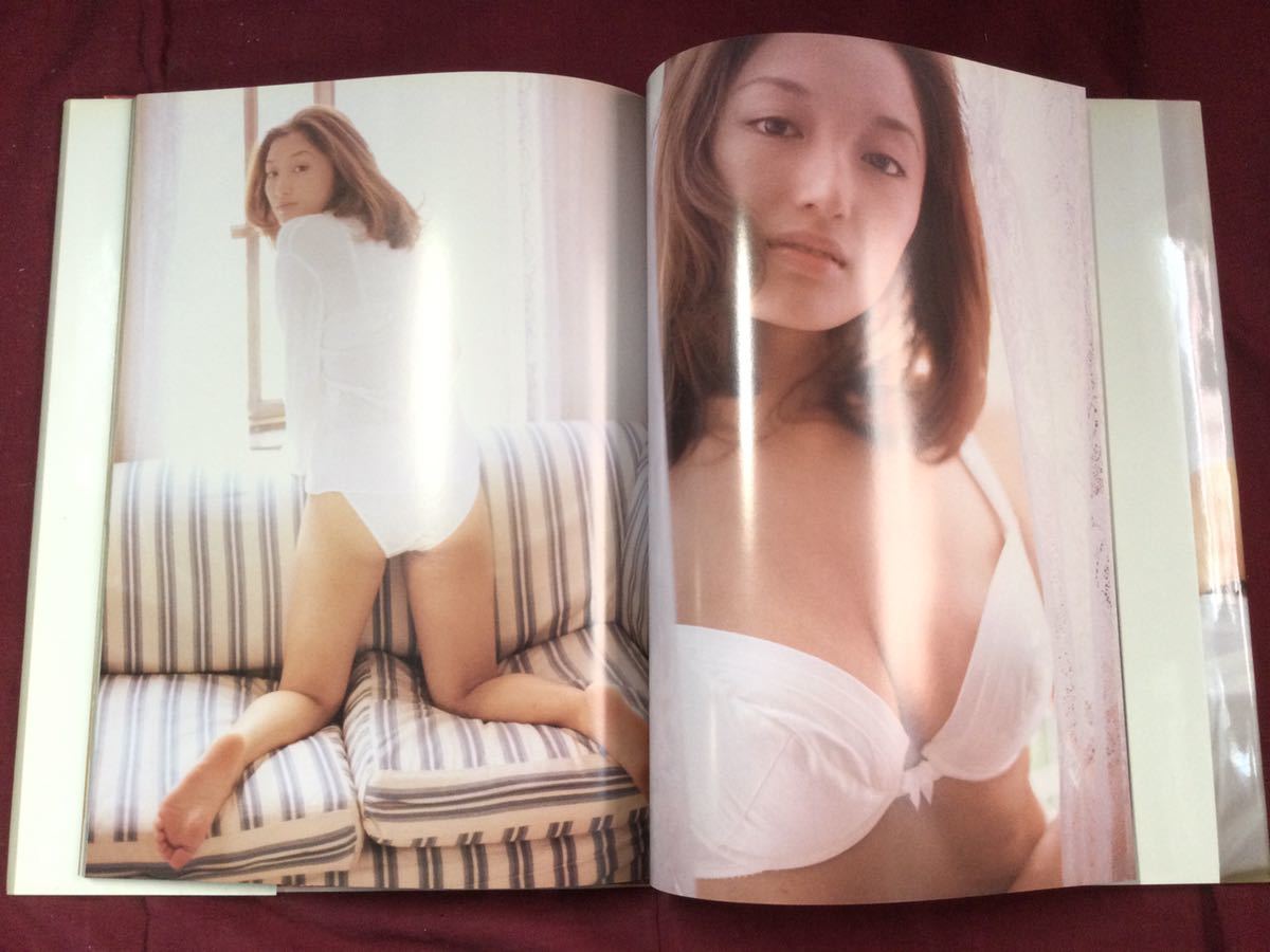 g_t Q993 ★井上晴美 写真集『FOXY/フォクシー』★撮影:稲葉元★ワニブックス★帯なし★1995年11月10日 初版発行★長期保管現状品★の画像2