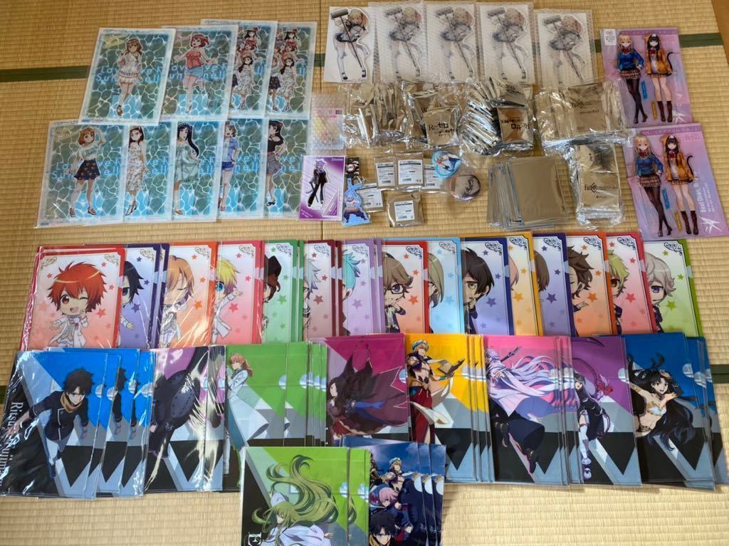 アニメ グッズ まとめ売り ラブライブ Fate リゼロ ヘブンバーンズレッド うたの☆プリンスさまっ クリアファイル アクリル 缶バッジ 非売_画像1