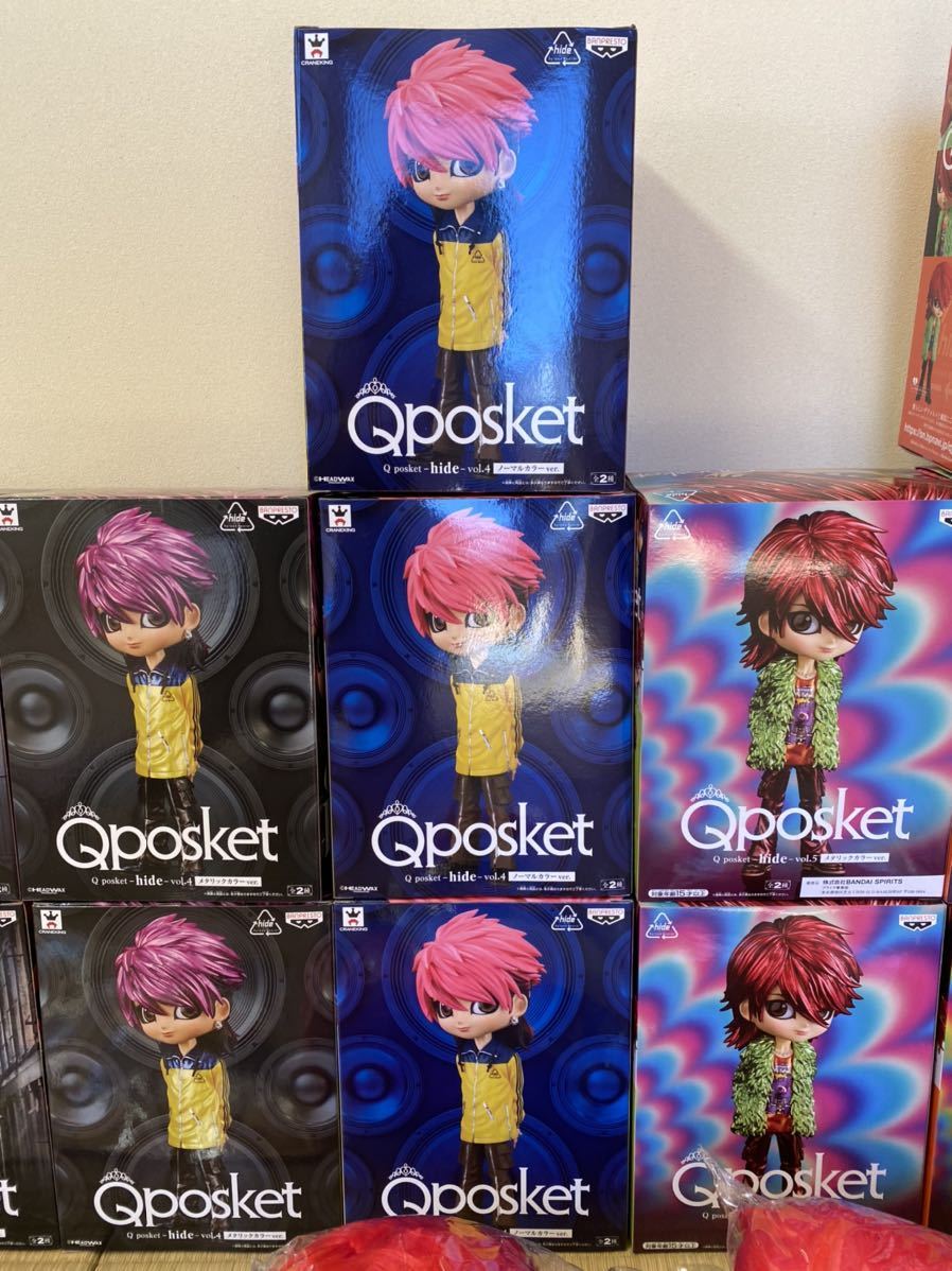 Qposket prince hide vol.1 vol.2 vol.3 vol.4 vol.5 vol.6 ノーマル メタリック フィギュア キーホルダー ギター ピック ぬいぐるみ Xの画像4