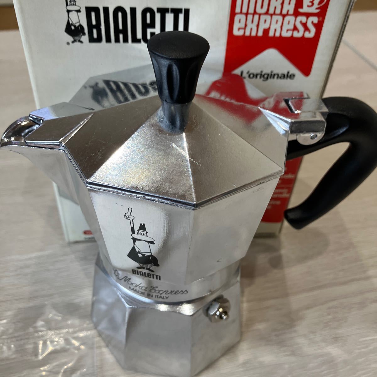 未使用 ビアレッティ BIALETTI 直火式 エスプレッソメーカー モカエキスプレス_画像5