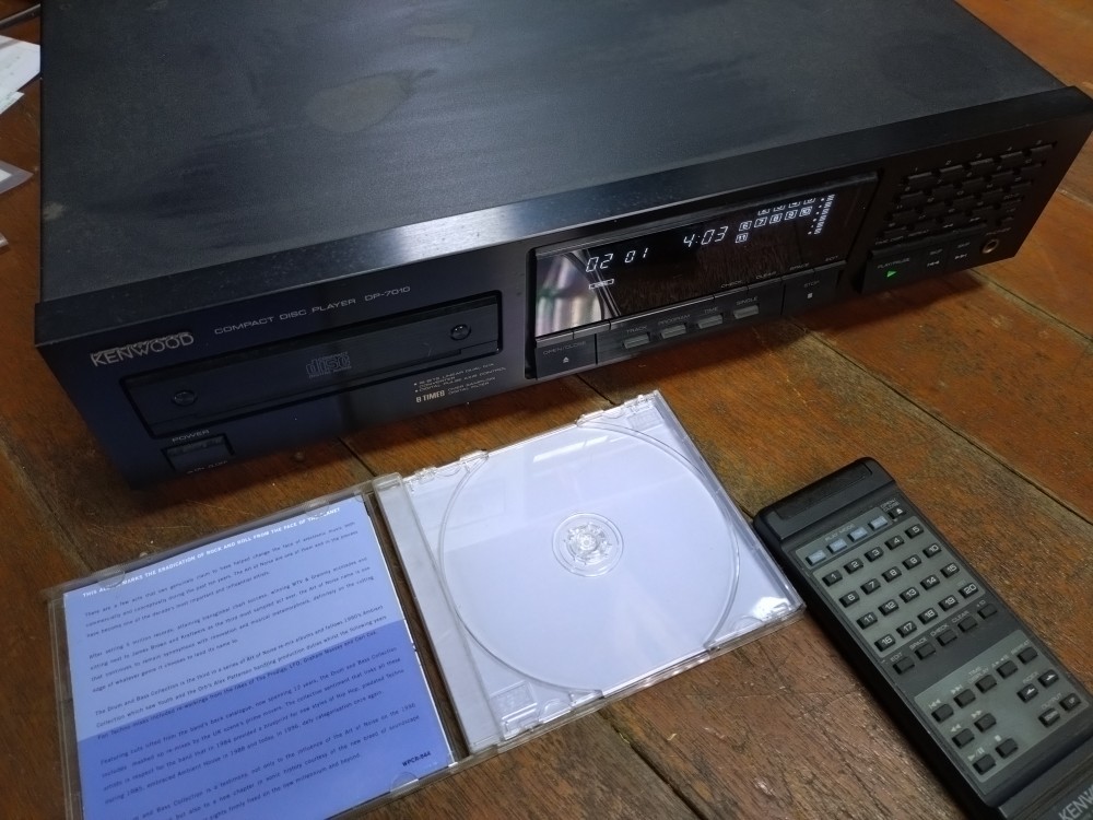 ＫＥＮＷＯＯＤ☆ケンウッドCDプレイヤー　DP-7010　稼働USED_画像4