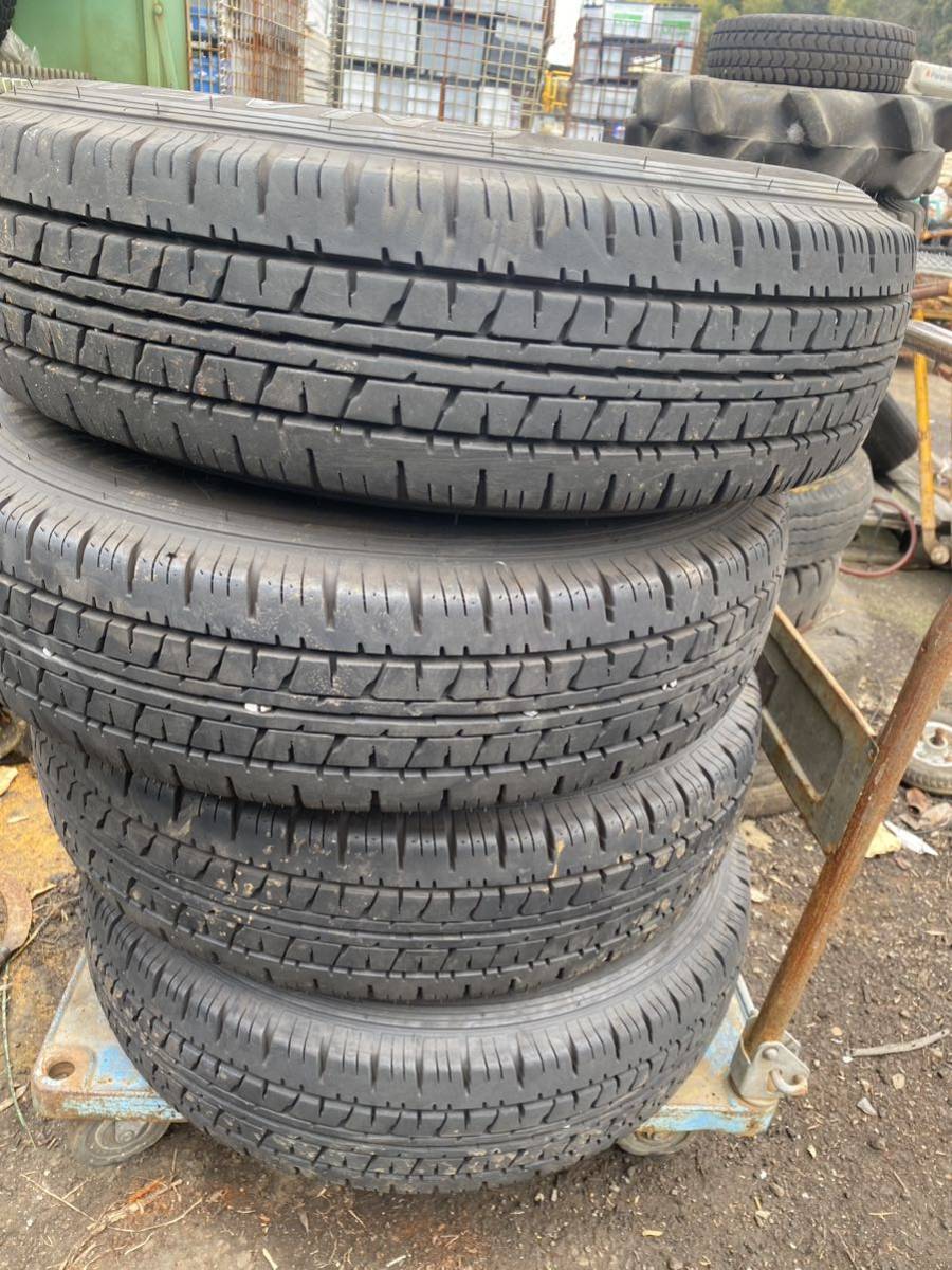  Hiace tire ENASAVE VAN 01 195/80R15 107/105L 2023 year steel 4 pcs set pickup possibility Gifu 