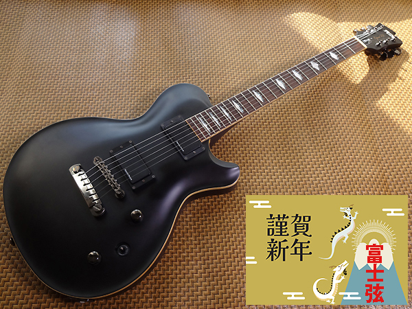 FUJIGEN(FGN) EFL-DE -MBK- African Mahogany フジゲン 富士弦 日本製 Made in Japan レスポール les paul HANDMADE_画像1