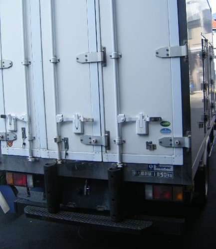 エルフ NLR85 トラック リアバンパー ガードの画像7