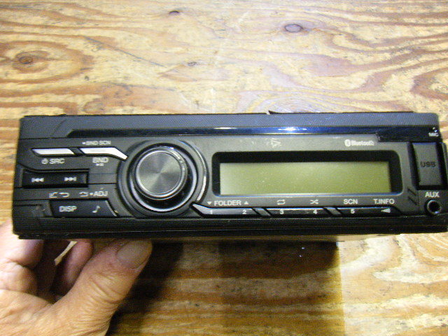 令和４年 キャンター TPG-FE50 USB Bluetooth 三菱 Clarion オーディオの画像3