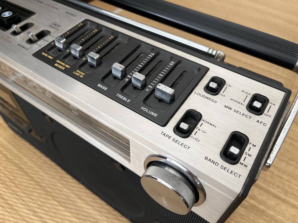 SONYラジカセ☆往年の名機 CF-1990☆20cm&5cm 2ウェイ SONYラジカセ☆往年の名機 CF-1990☆20cm&5cm 2ウェイ