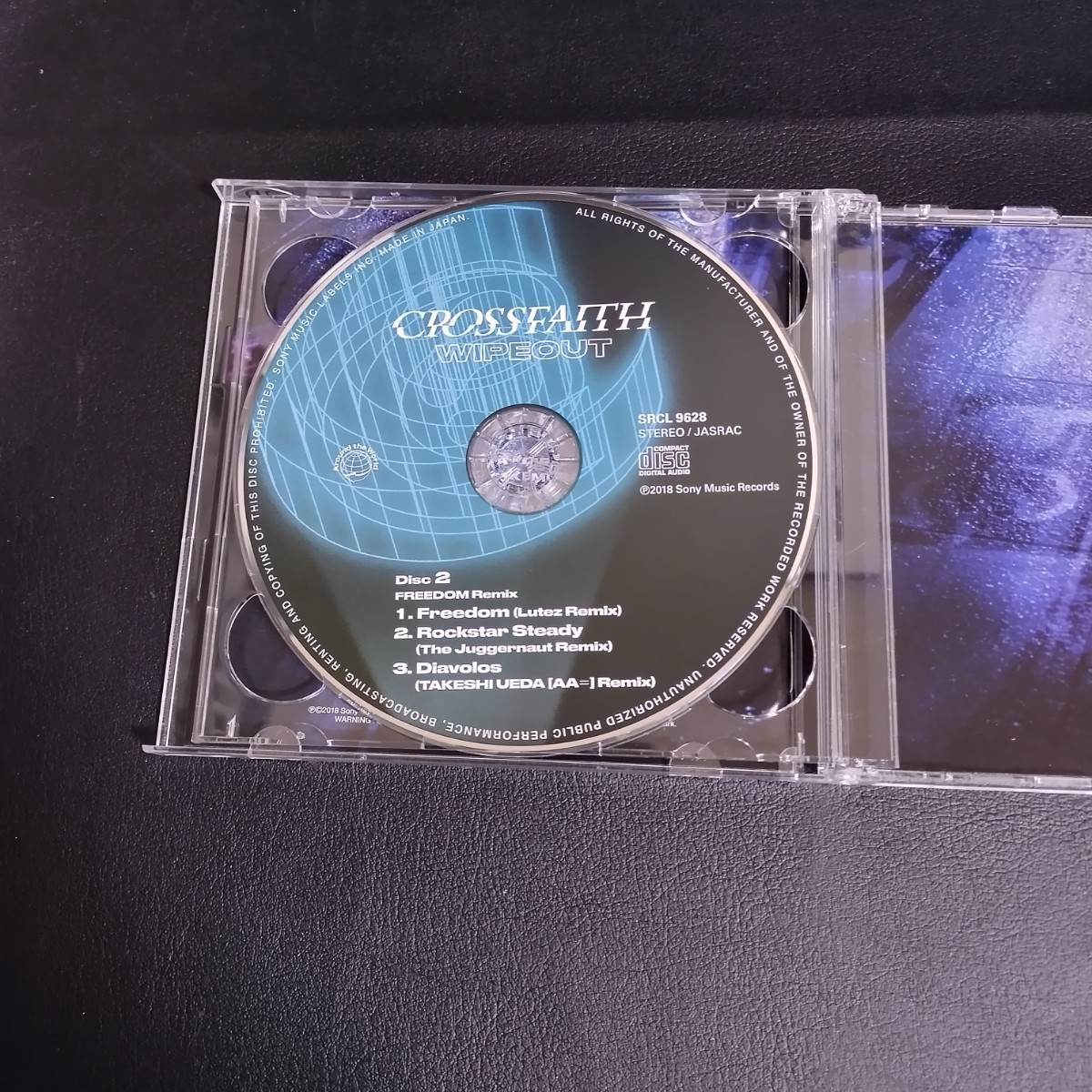 【Crossfaith】クロスフェイス WIPEOUT[初回限定盤B] 邦楽CD 2枚組 2018年 メタルコアバンド_画像3
